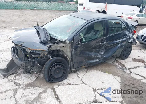 2007 Toyota Yaris из США, поврежденный, VIN JTDBT923171063706